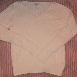 Women’s White Sweater Size Large